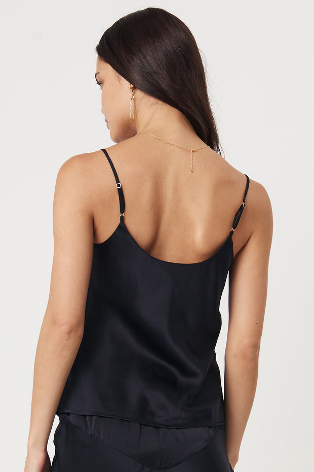 Kaz Slip Top - Black