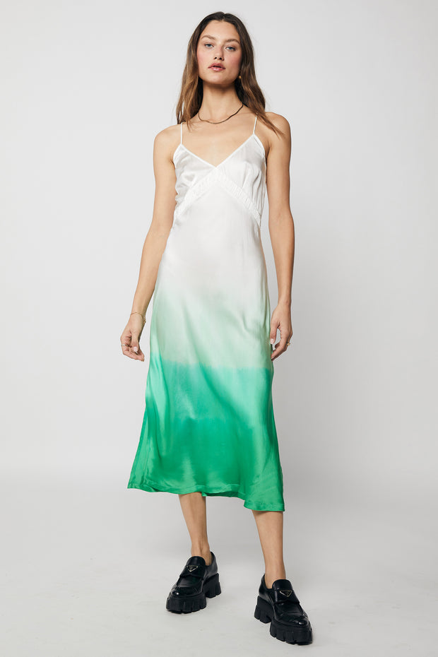 Lisa Maxi Dress - Ombre Silk