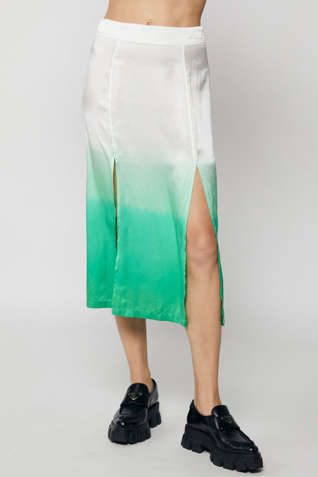 Aitana Midi Skirt - Ombre Silk