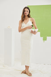 Cicely Maxi Dress - Sea Shell