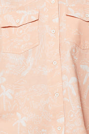 Betsy Shirt - Tropical Blush S