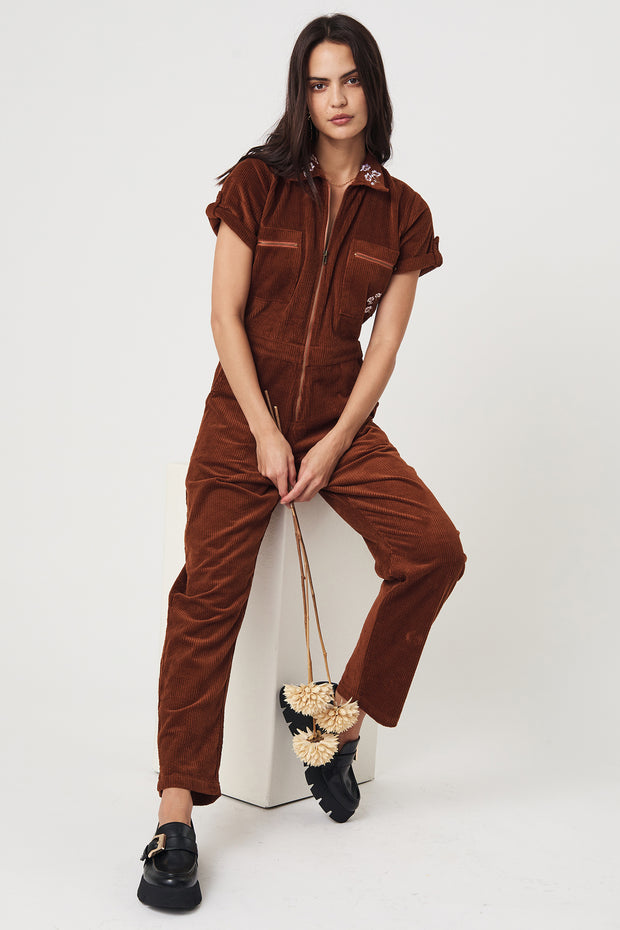 Julie Worksuit - Umber