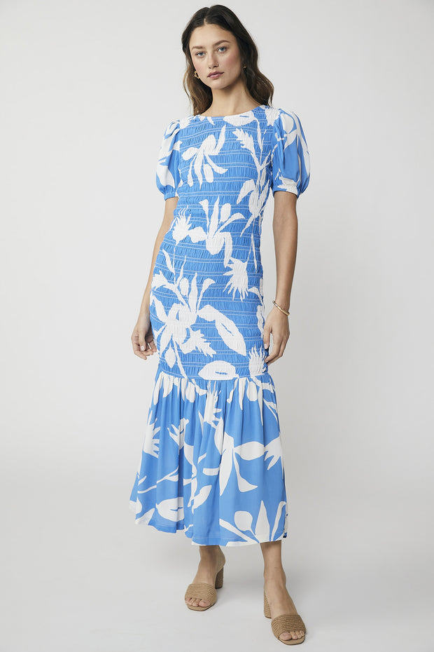 Isabella Maxi Dress - Blue Spring