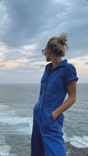 Bintēji Worksuit - Blue