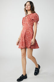 Sierra Mini Dress - Persian Damask