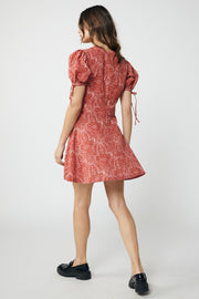 Sierra Mini Dress - Persian Damask