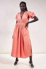 Opal Split Dress - Blush Pink