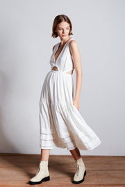 Kamila Midi Dress - White