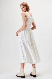 Kamila Midi Dress - White