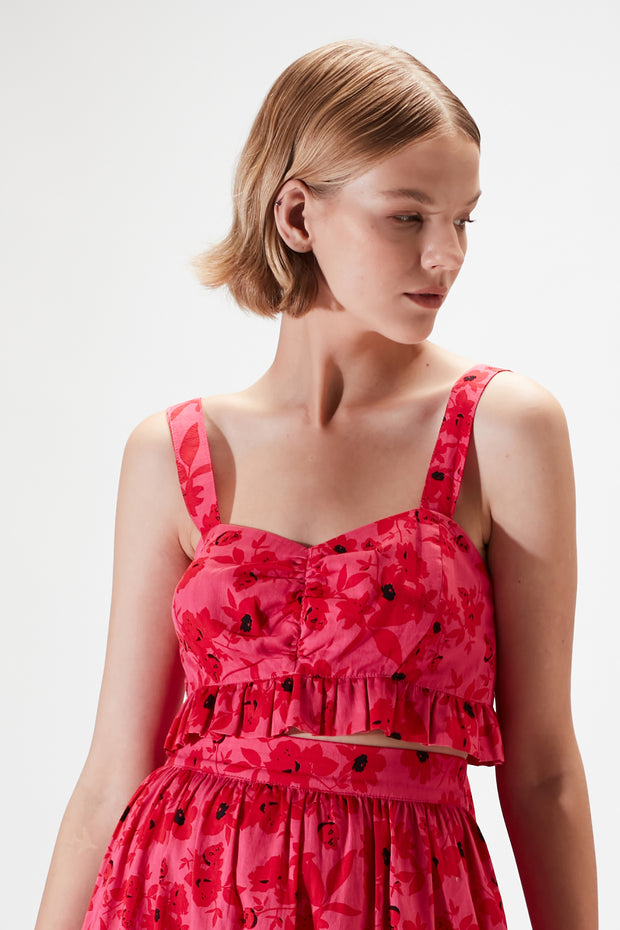 Willow Top - La Vie En Rose Floral