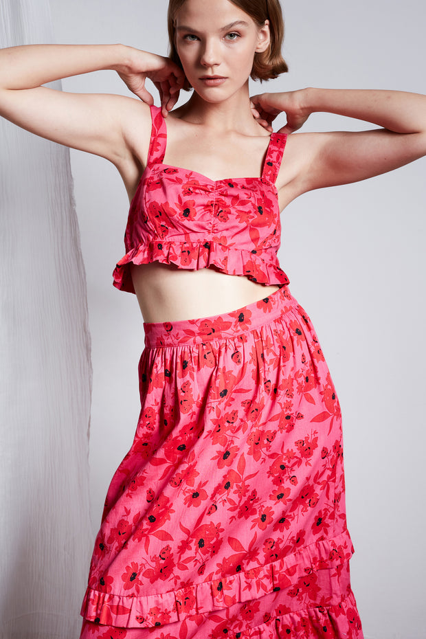 Willow Top - La Vie En Rose Floral