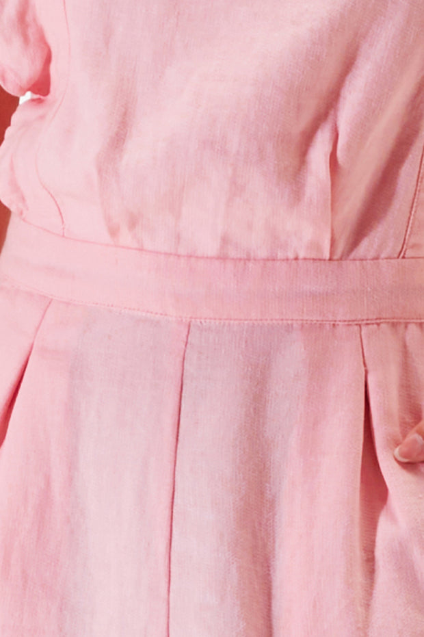 Lucia Romper - Blush Rose