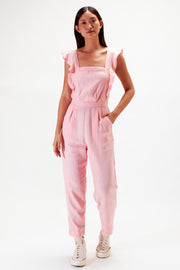 Lucia Romper - Blush Rose