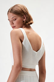 Mabel Bra Top - White