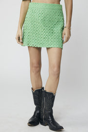 Stacy Mini Skirt - Summer Green