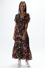 Lucille Maxi Dress - Viola Floral