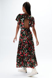 Lucille Maxi Dress - Viola Floral