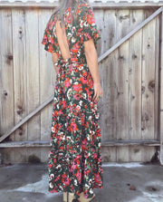 Lucille Maxi Dress - Viola Floral