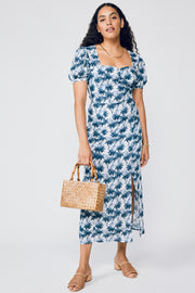 Maya Split Dress - Palm Beach